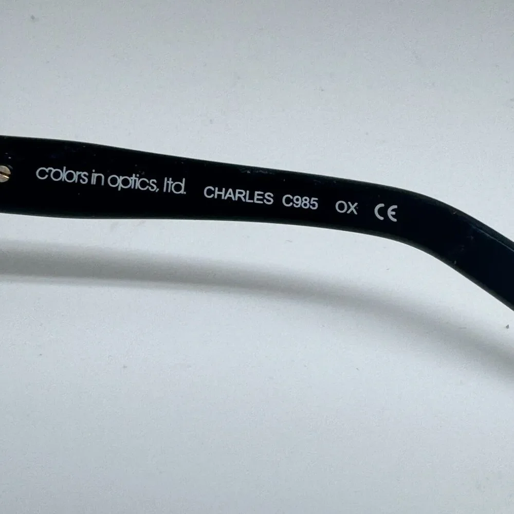 COLORS IN OPTICS LTD.‎ Charles C985 Eyeglasses Frames Full Rim H14914
